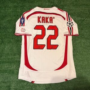 Kaka #22 Ac Milan 2007 UCL Final Jersey